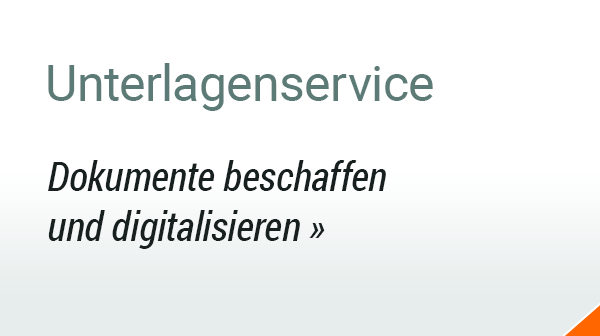 Unterlagenservice