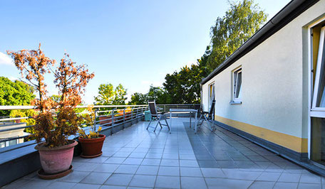 Wohnung mit 3 Zimmern + Dachterrasse in Mahlsdorf