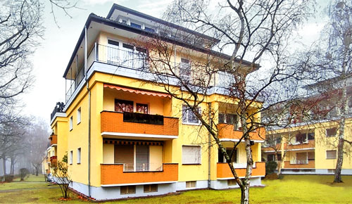 Wohnung im Hochparterre mit Balkon in Frohnau