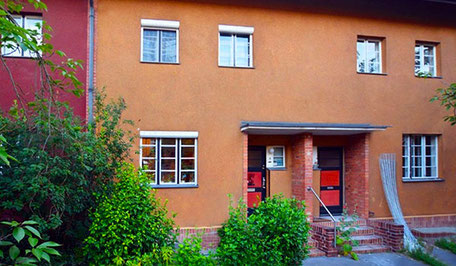 UNESCO-Welterbe-Haus in der Hufeisensiedlung Berlin Britz