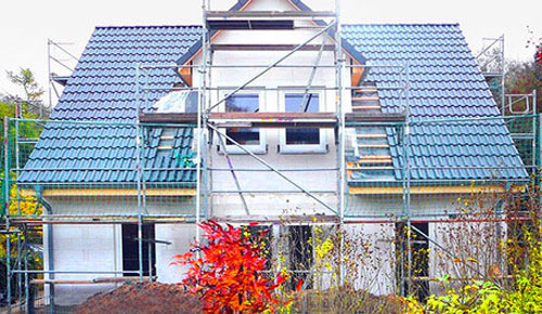 Massivhausneubau mit großer Terrasse in Neuenhagen 