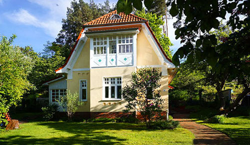 Jugendstilvilla mit Seeblick in Fürstenberg/Havel