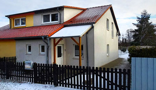Doppelhaushälfte mit großem Grundstück in Demnitz 